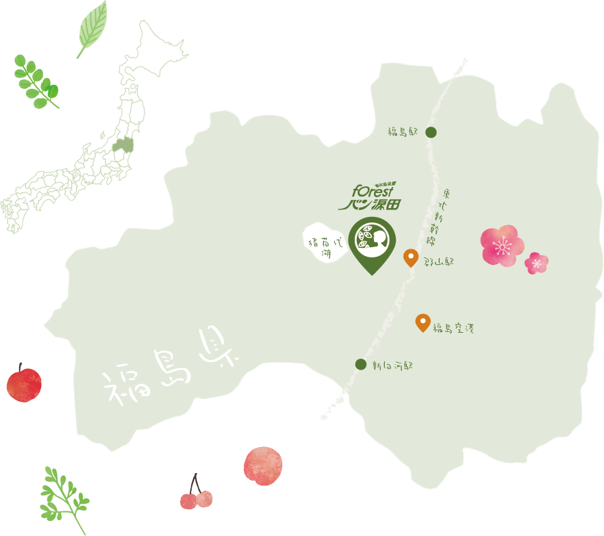 福島県map